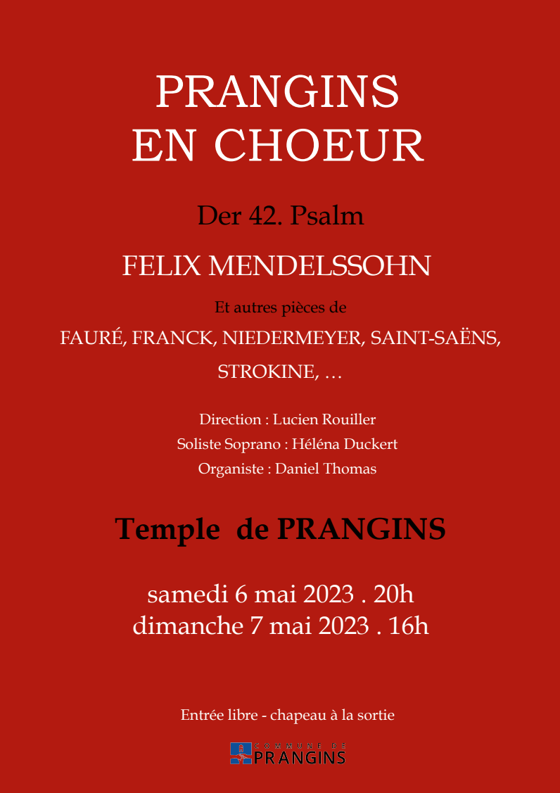 Prangins en choeur